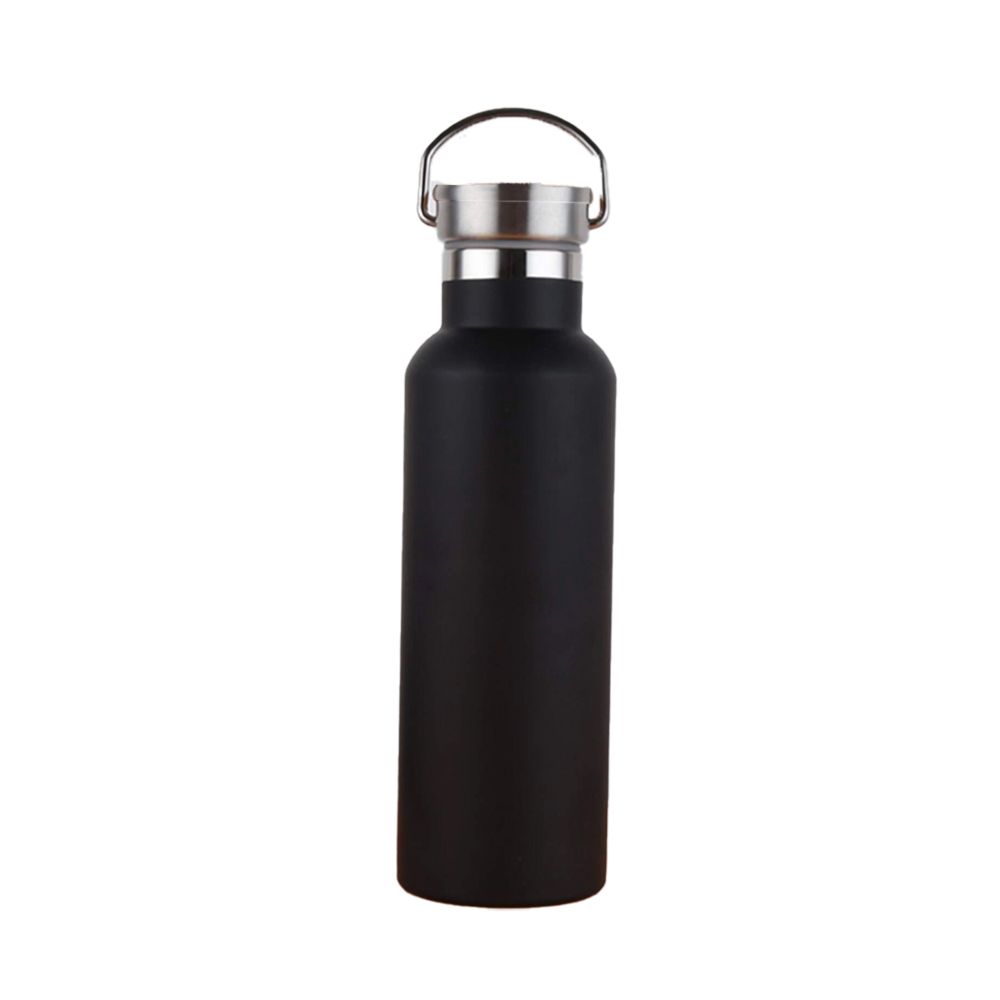Star Babies - Double Walled Stainless Steel Water Bottle - 600ml - Black