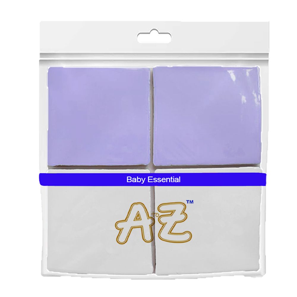 A To Z - Disposable Changing Mats - White/Lavender - 45x60 cm - 10 Pcs