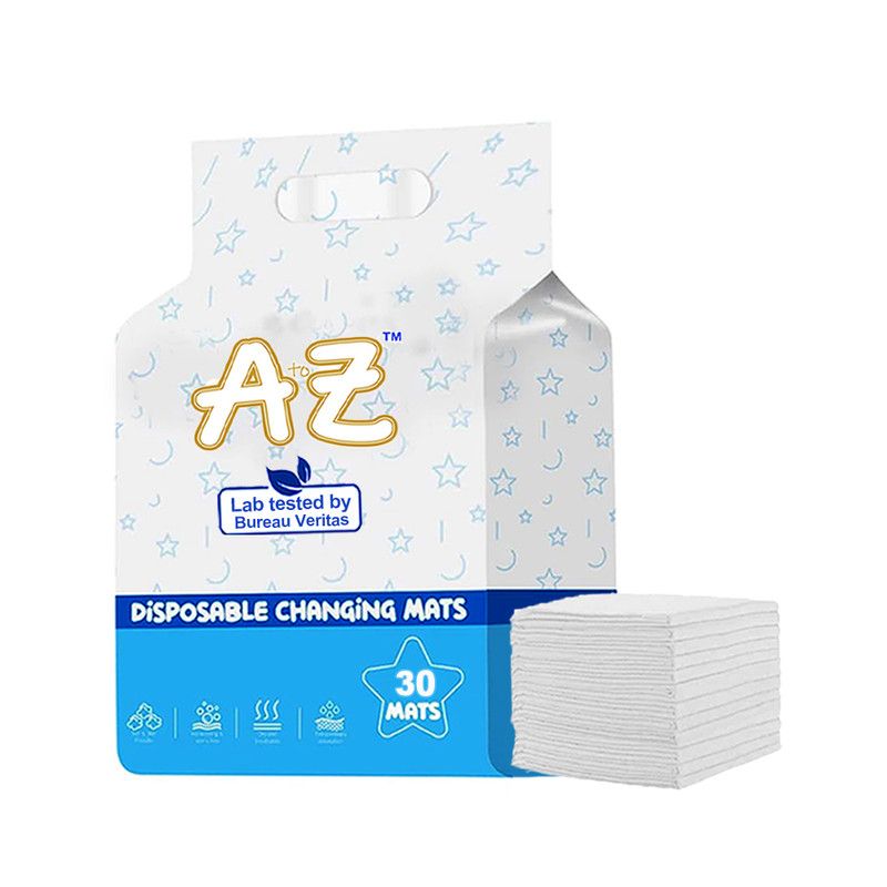 A To Z - Disposable Changing Mats - Pack of 30 - White - Large