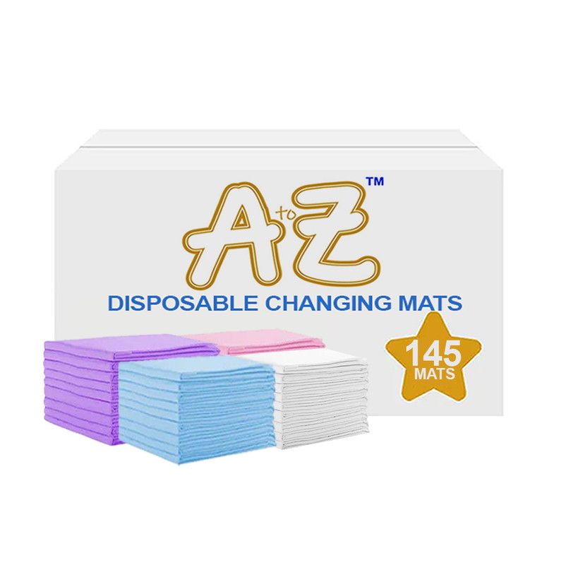A To Z - Disposable Changing Mats - Multicolor - 45x60 cm - 145 Pcs