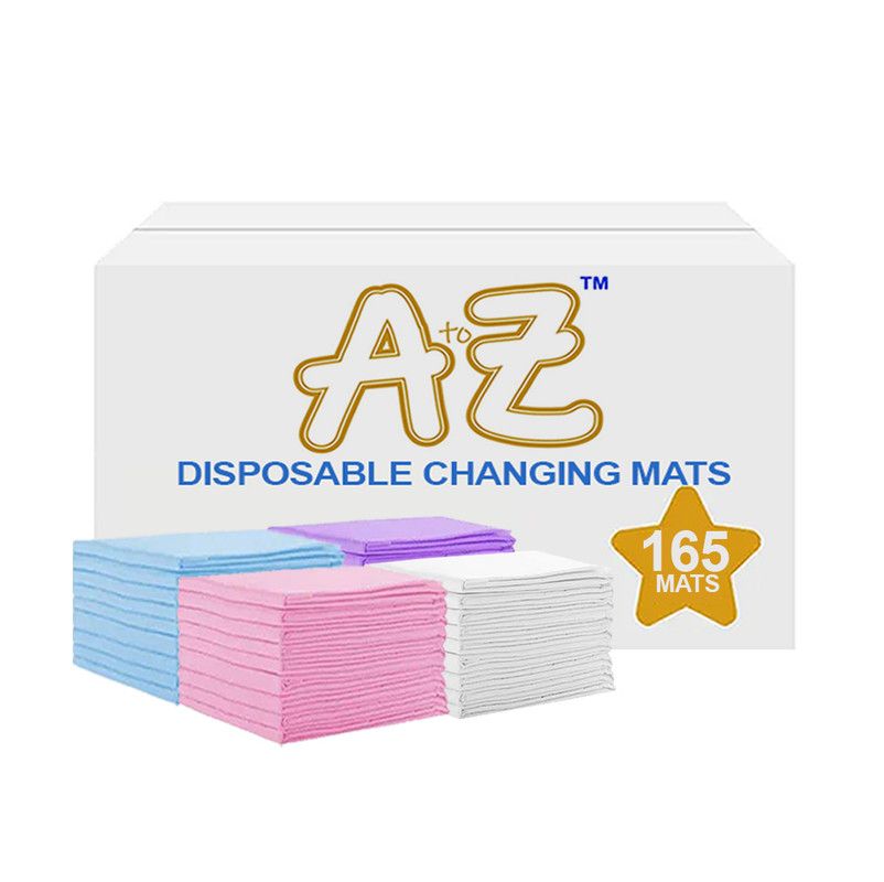 A To Z - Disposable Changing Mats - Multicolor - 45x60 cm - 165 Pcs