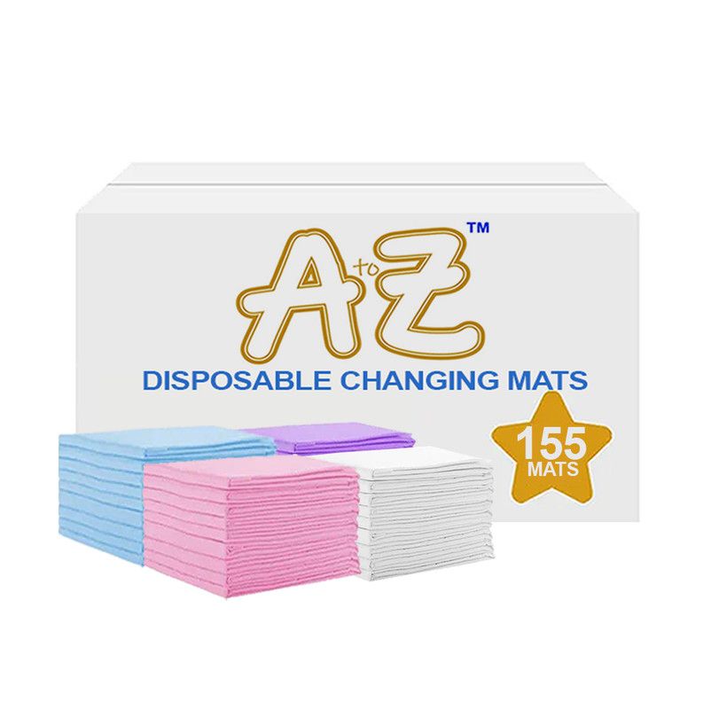 A To Z - Disposable Changing Mats - Multicolor - 45x60 cm - 155 Pcs
