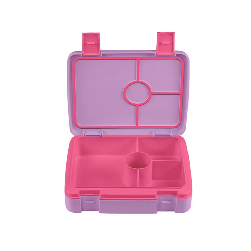 Star Babies - 4 Compartments Ideal Portion Size Leak-proof Box - Purple