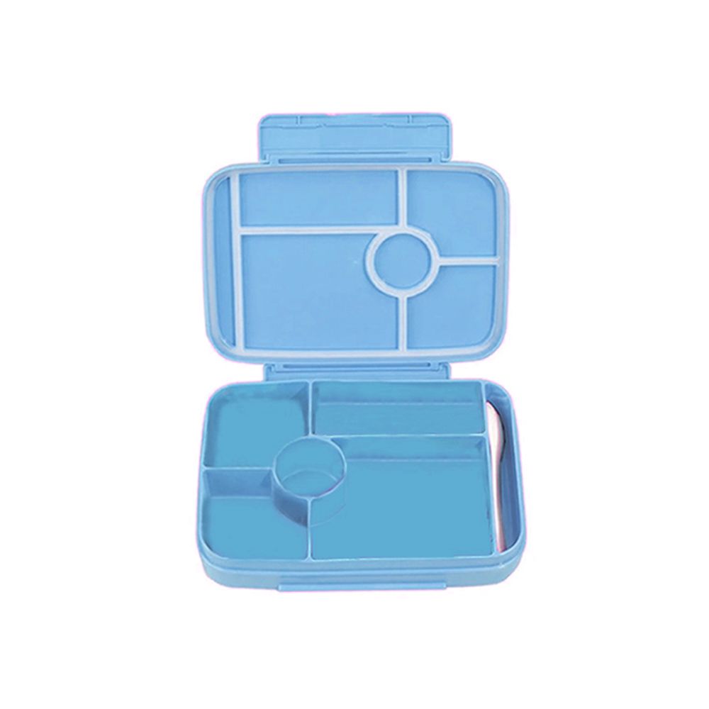 Star Babies - 4 Compartments Ideal Portion Size Leak-proof Lunch Box - Blue