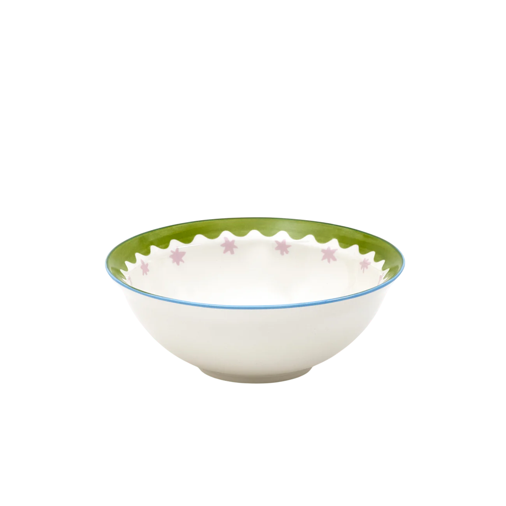 Eleanor Bowmer - Electric Coast Pink Star Cereal Bowl
