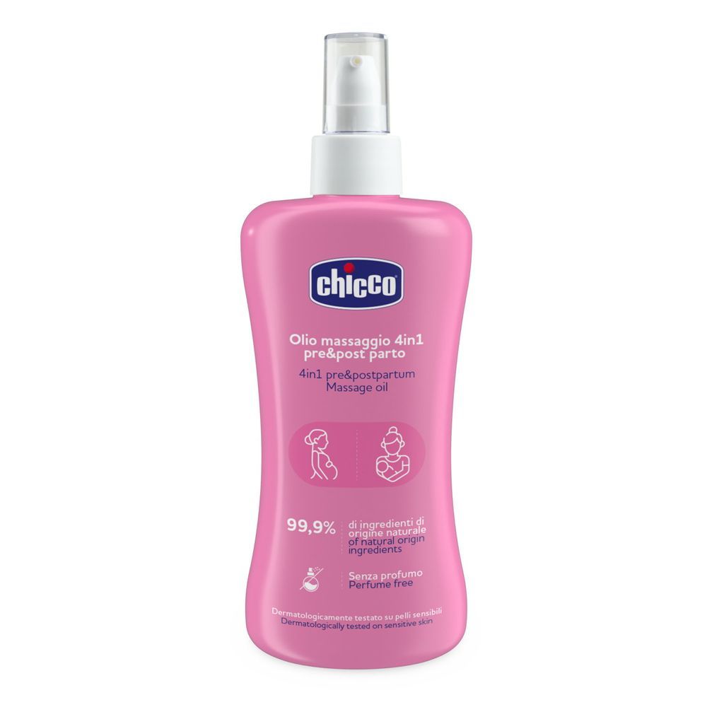 Chicco - 4in1 Pre & Post Partum Massage Oil 200ml