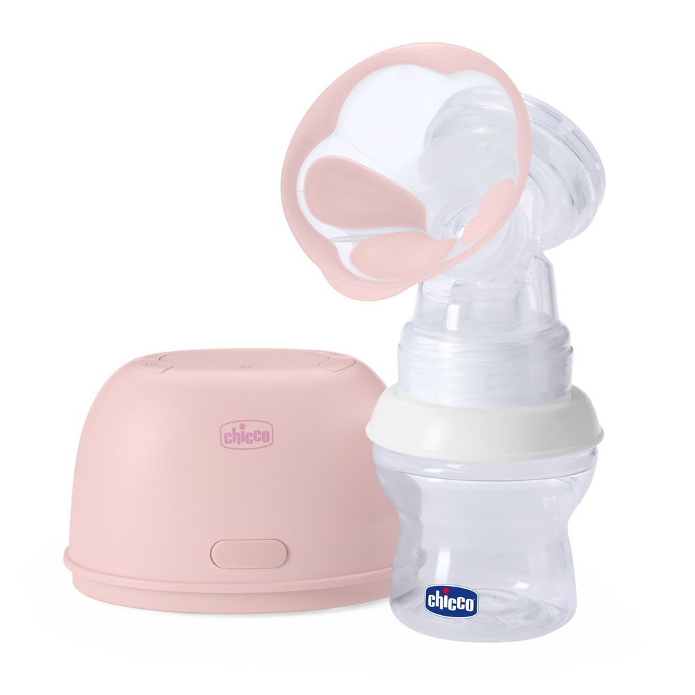 Chicco - Stimolatte Electric Breast Pump Kit - Pink/White