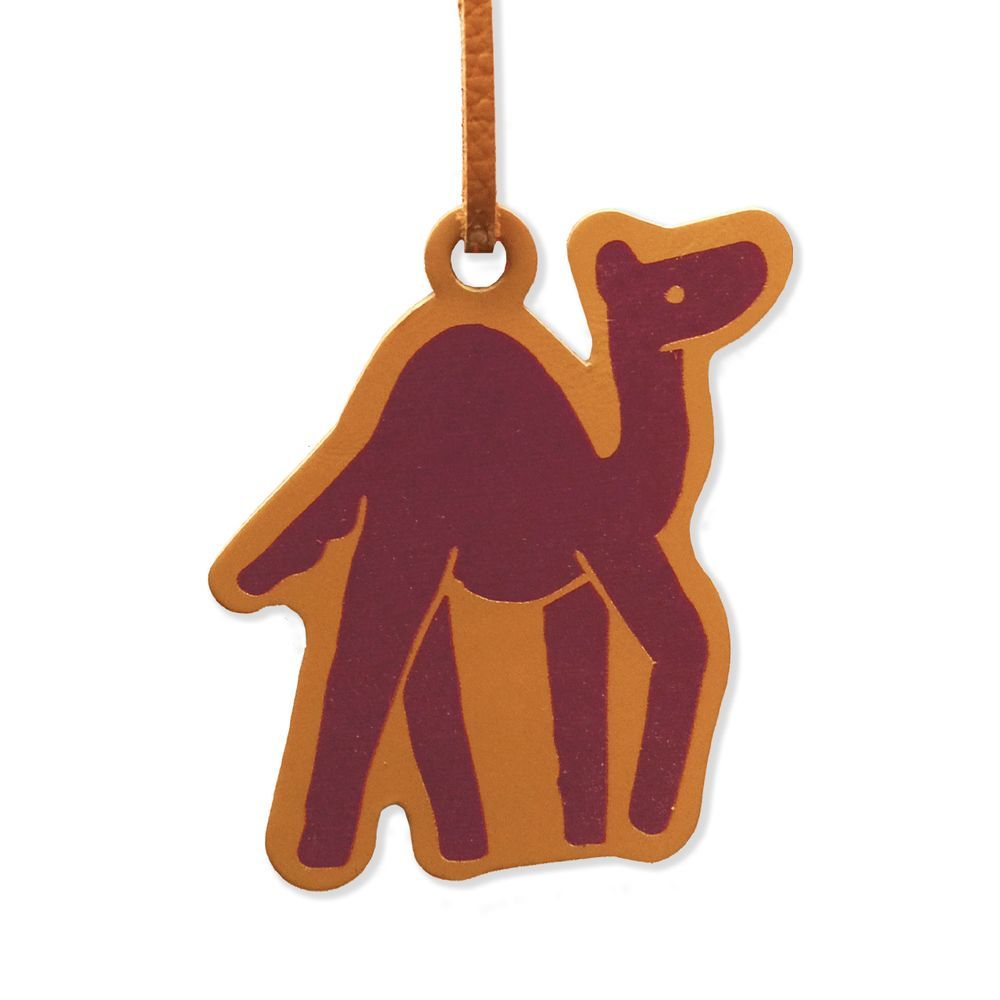 Little Majlis - Leather Charm - Camel