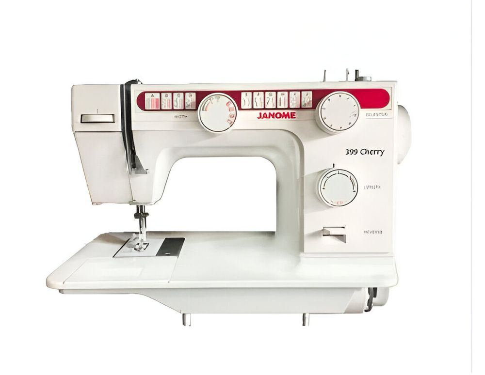 Janome - 399 Cherry 24 Stitches Sewing Machine - White