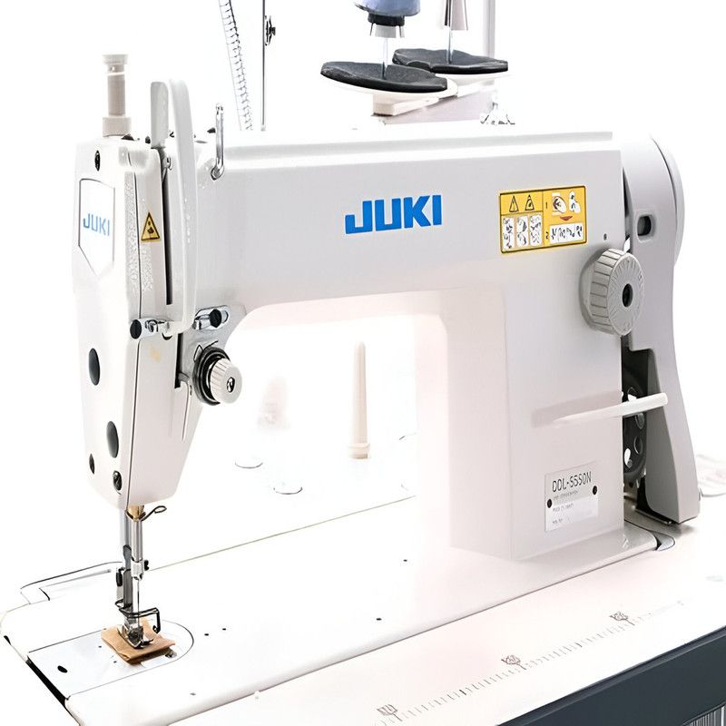 Juki - DDL-5550N 1 Needle Lockstitch Machine With Belt Type Servo Motor 550W & Table Stand