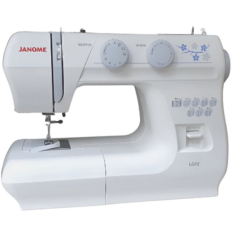 Janome - Lg12 12 Stitches Sewing Machine - White