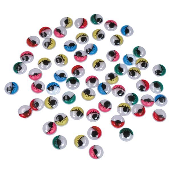 Scola - Wiggly Eyes Set - Color May Vary - 1000 Pcs