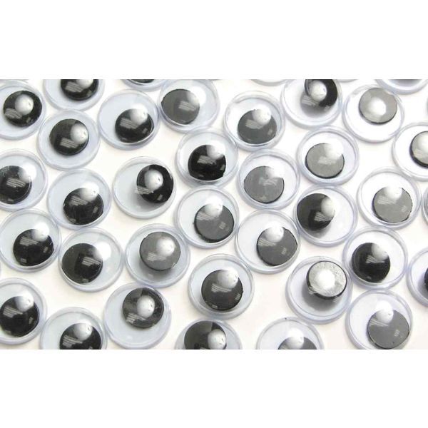 Scola - Wiggly Eyes Stack - Style May Vary - 560 Pcs