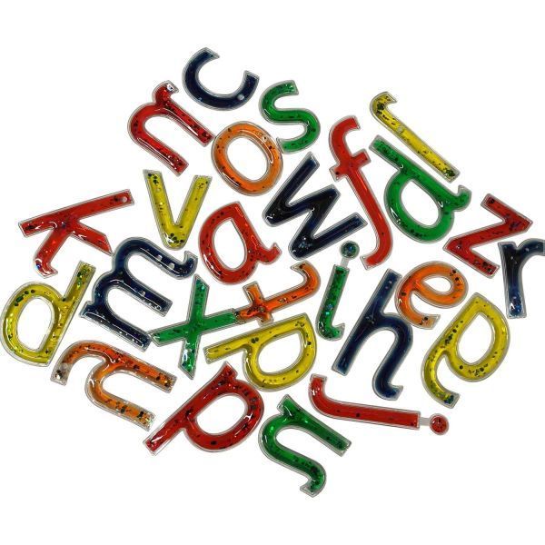 Playlearn - Sparkly Squidgy Lower Case Letters Set