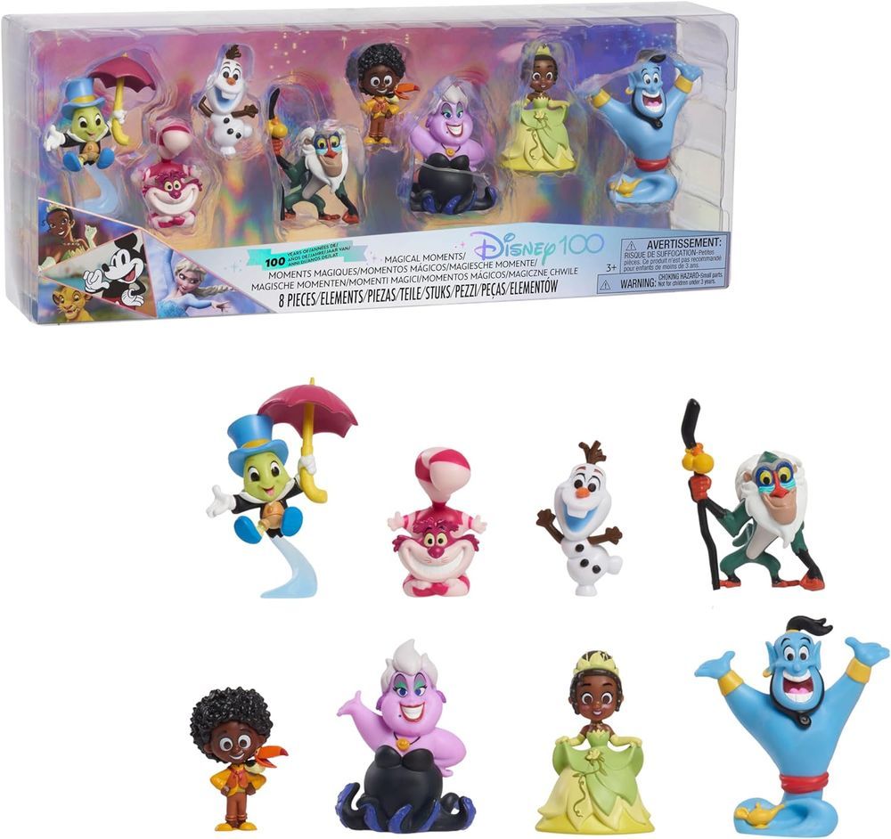 Disney - 100 Years Celebration Figures - Magical Moments - 8pcs