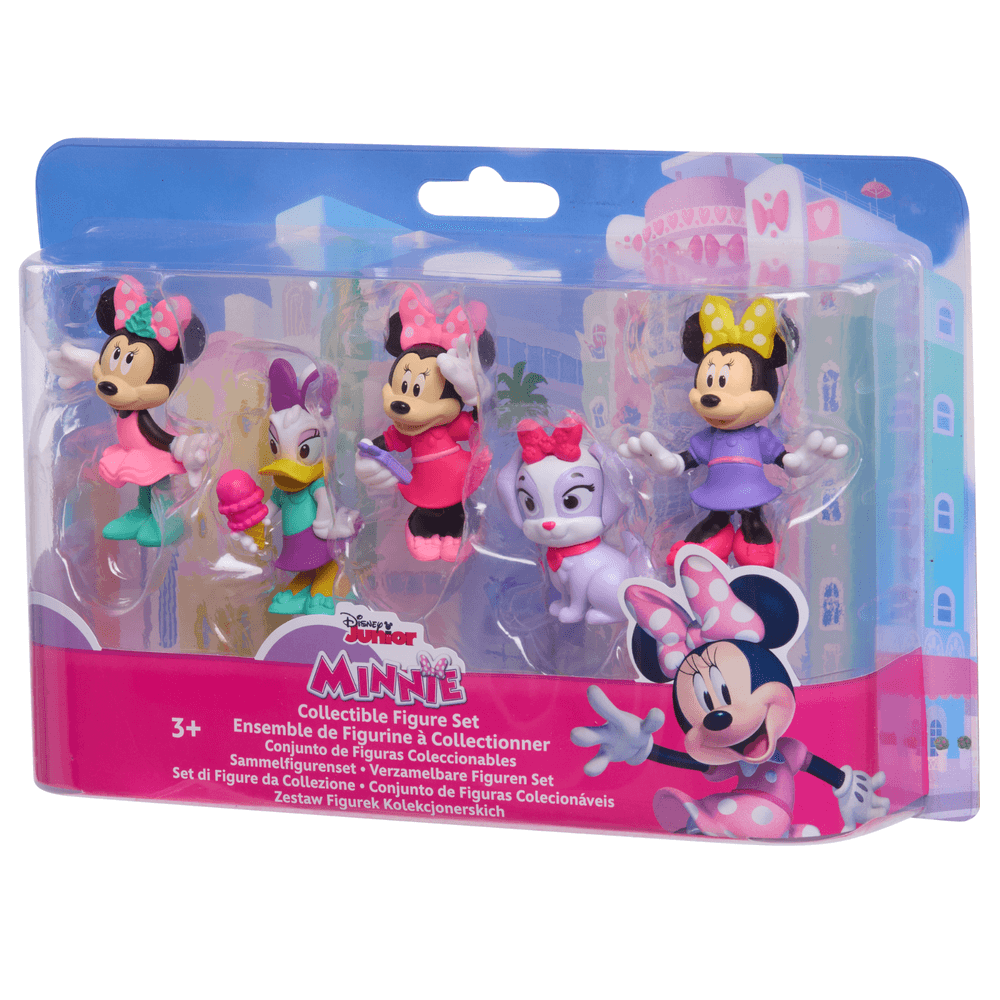 Disney - Minnie Mouse 2.5 Inch (6.3 cm) Collectible Figure Set, 5-Piece Toy Figurines