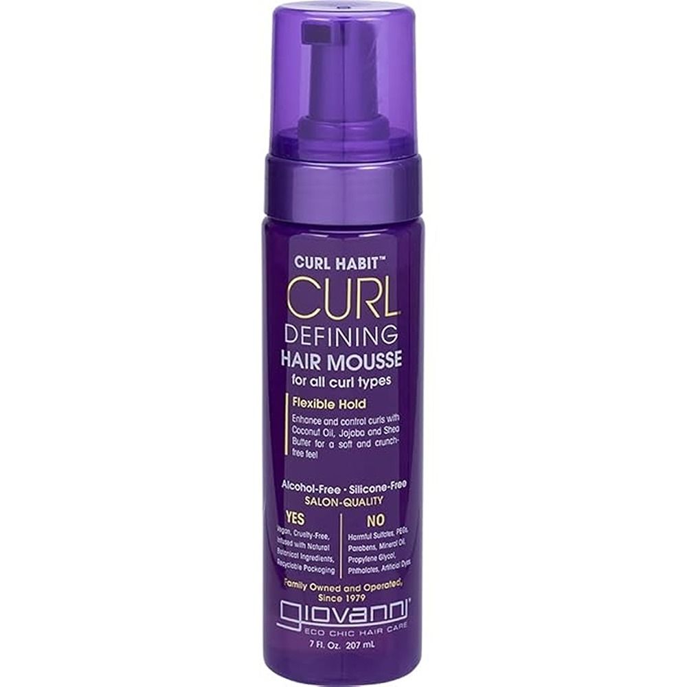 Giovanni - Curl Habit Defining Hair Mousse - Flexible Hold - 207 ml