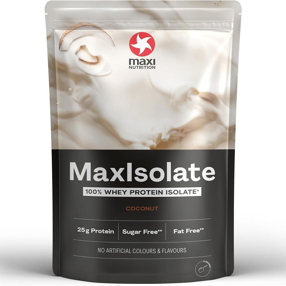 Maxi Nutrition - 100% Whey Protein Maxisolate - Coconut - 1 Kg