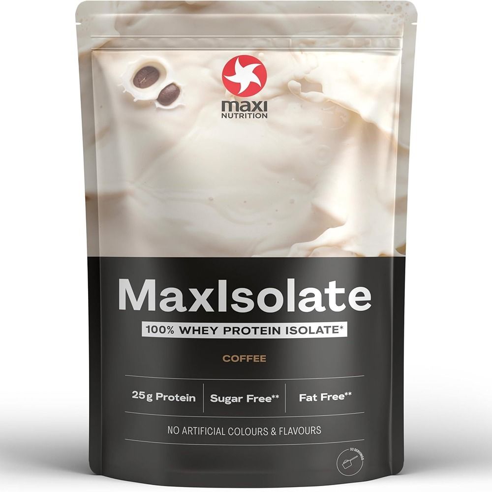 Maxi Nutrition - 100% Whey Protein Maxisolate - Coffee - 1 Kg