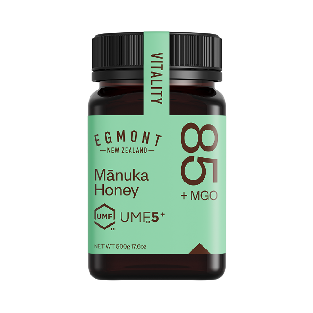 Egmont Honey - Raw Manuka Honey 85+ MGO & 5+ UMF - 500 gm