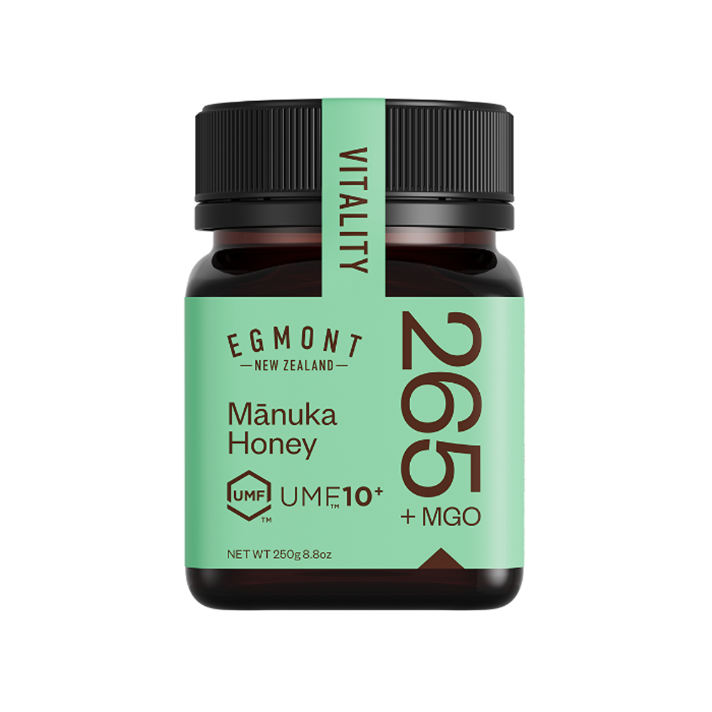 Egmont Honey - Raw Manuka Monofloral Honey 10+ UMF & 265+ MGO - 250 gm
