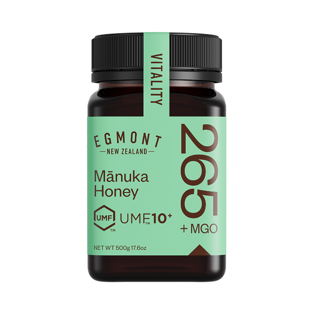Egmont Honey - Raw Manuka Monofloral Honey 10+ UMF & 265+ MGO - 500 gm