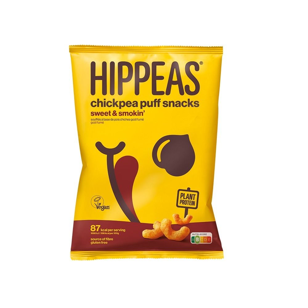 Hippeas - Chickpea Puff Snacks - Sweet & Smoking - 78 gm