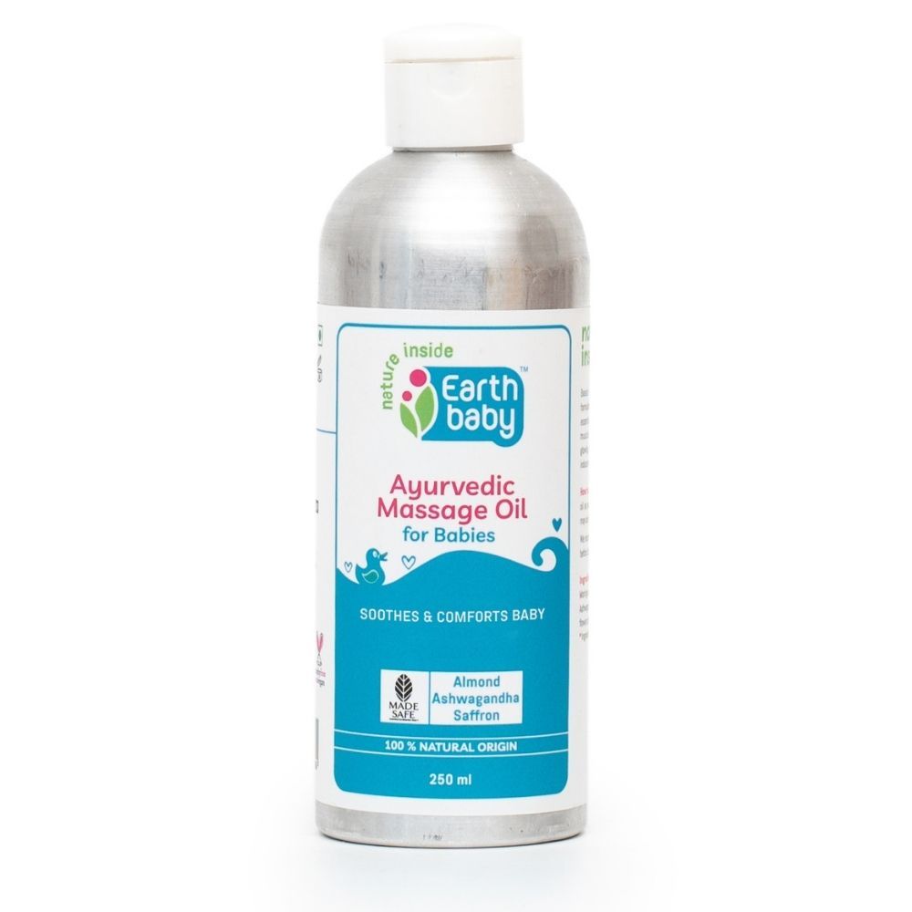 Earthbaby - Ayurvedic Massage Oil For Babies - 250ml
