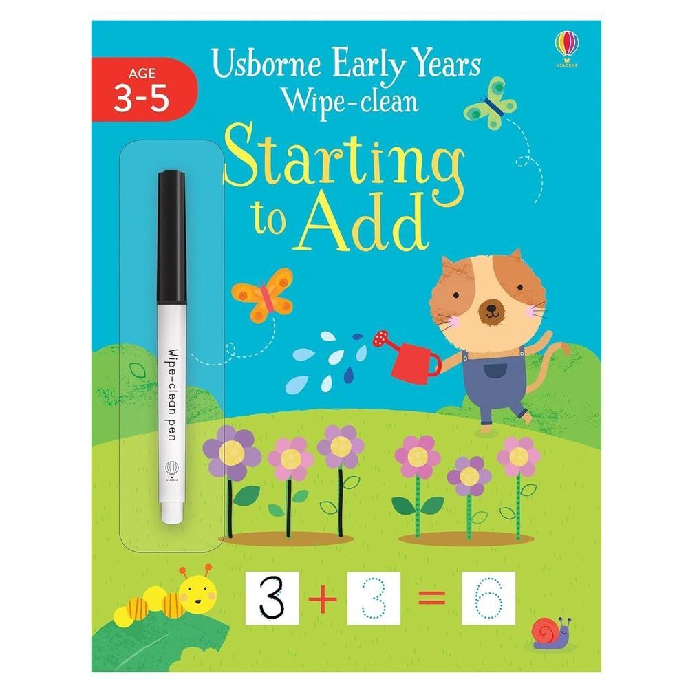 Early Years Wipe-Clean Activity Book - Starting To Add