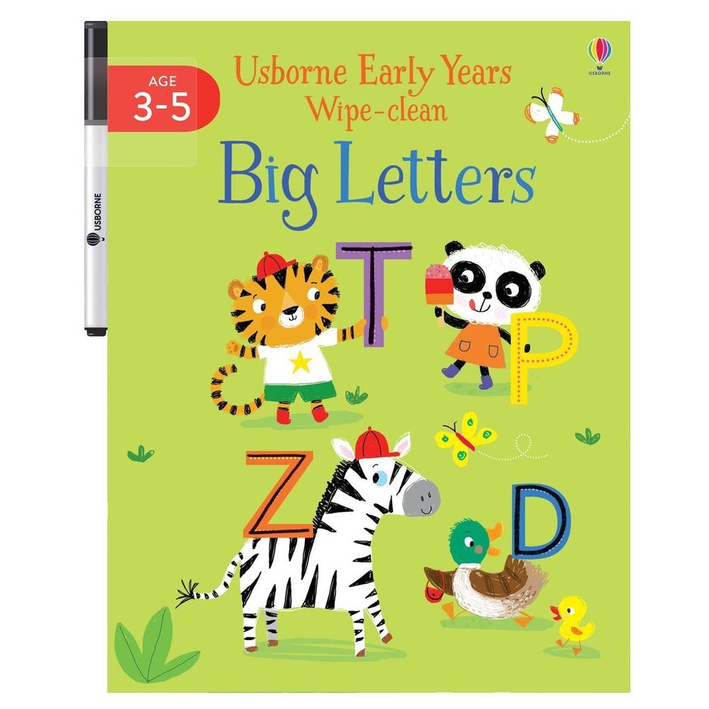 Early Years Wipe-Clean Activity Book - Big Letters