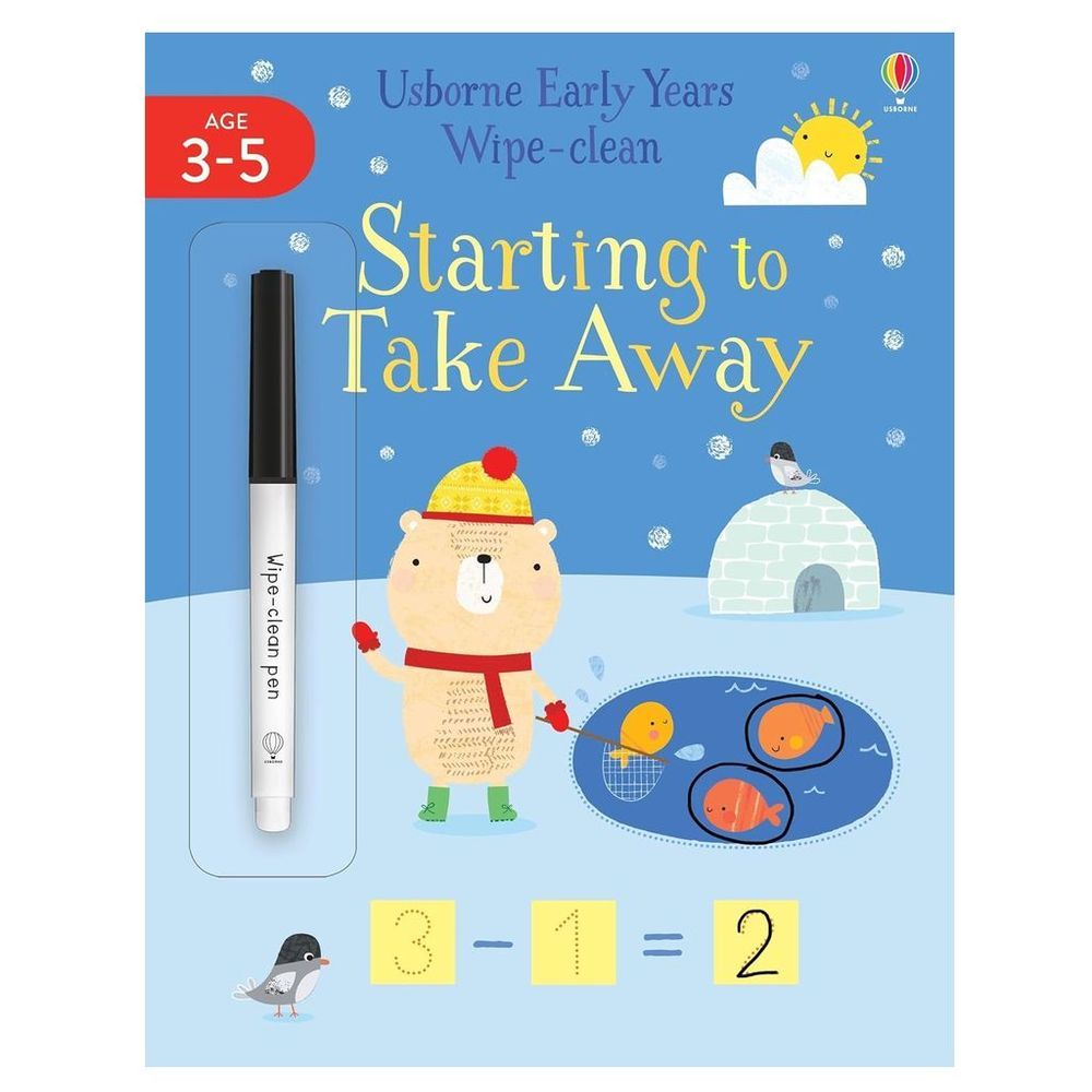 Early Years Wipe-Clean Activity Book - Starting To Take Away