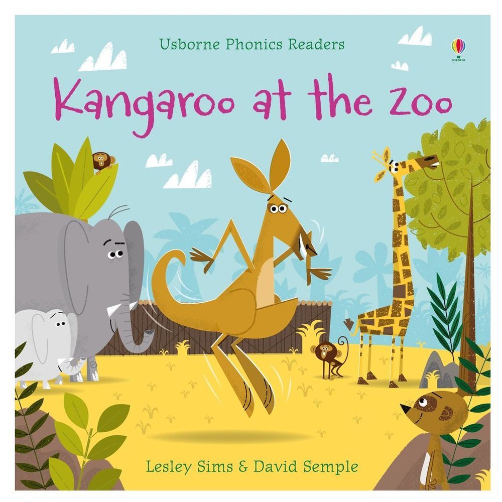 Kangaroo At The Zoo Story Book