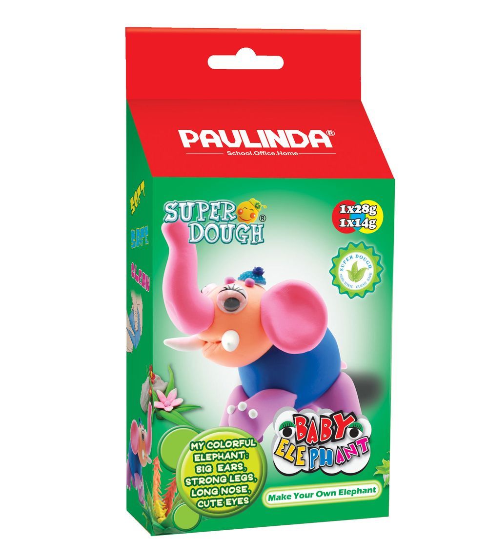Paulinda - Baby Elephant Super Dough Kit