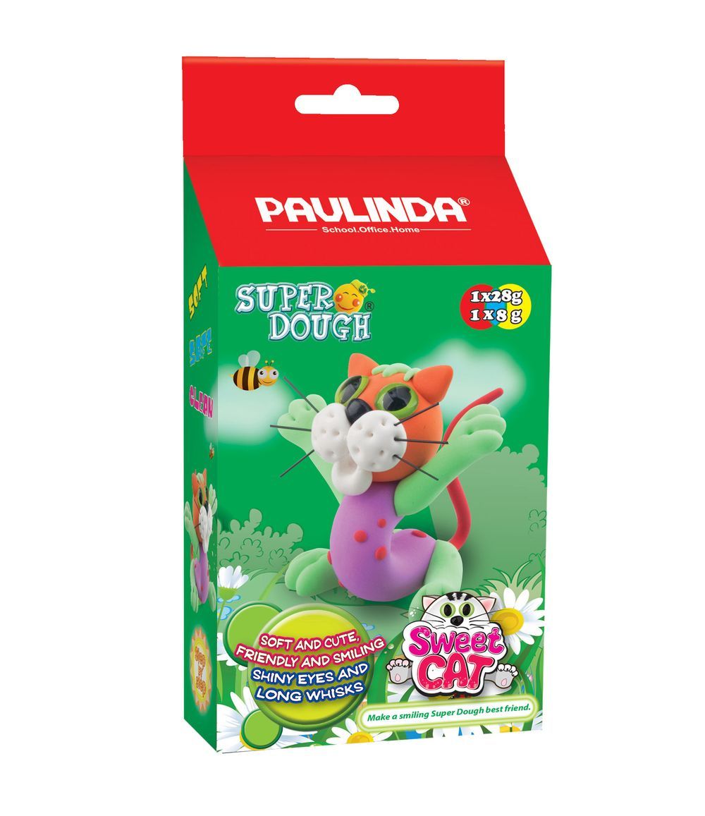 Paulinda - Sweet Cat Super Dough Kit