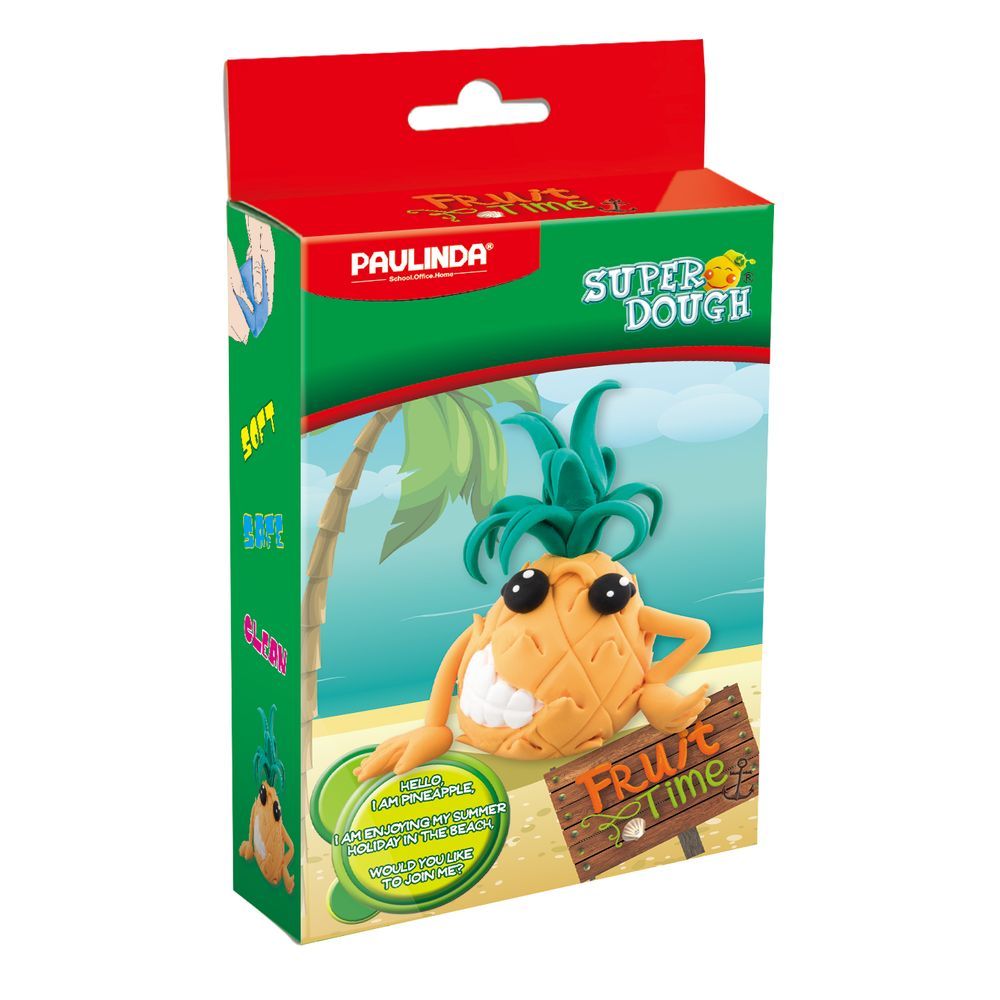 Paulinda - Fruit Time Pineapple Super Dough Kit