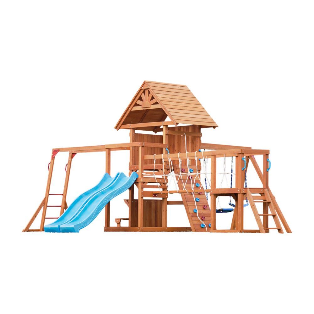 Dynamic Sports - Arabian Bighorn Wooden Swing Set