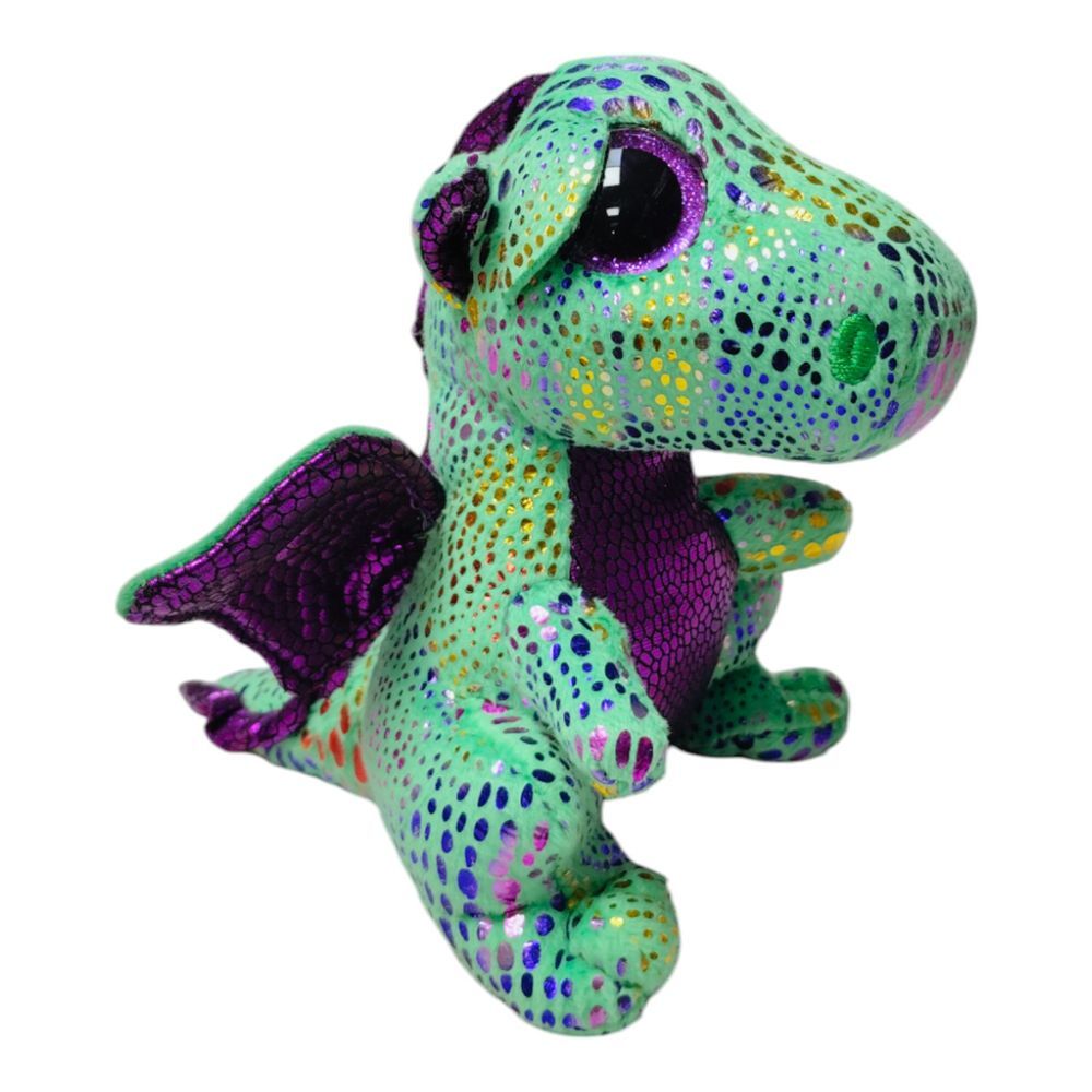 CUDDLY LOVABLES - Dragon Plush Toy - Green - 15cm