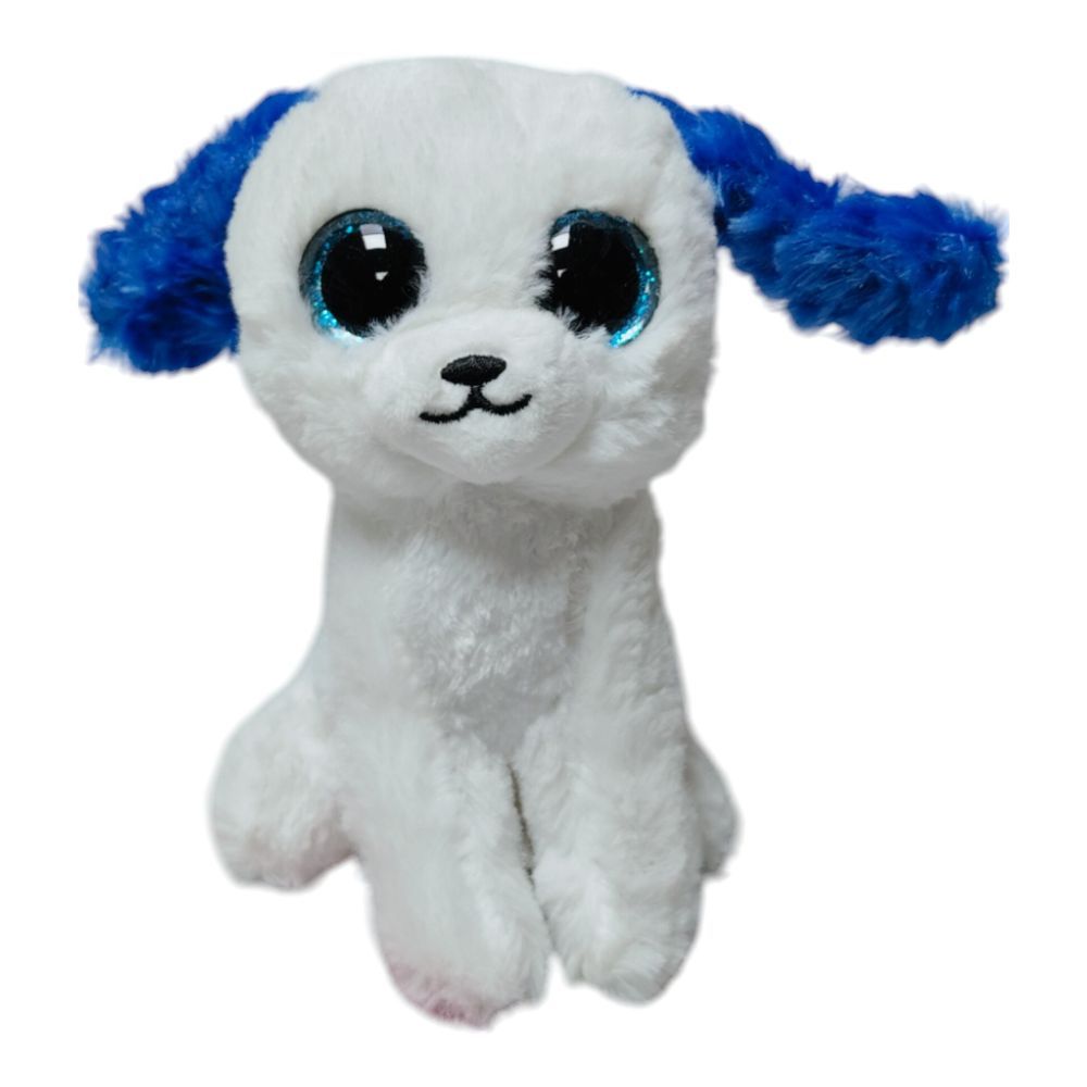 CUDDLY LOVABLES - Dog Plush Toy - White - 15cm