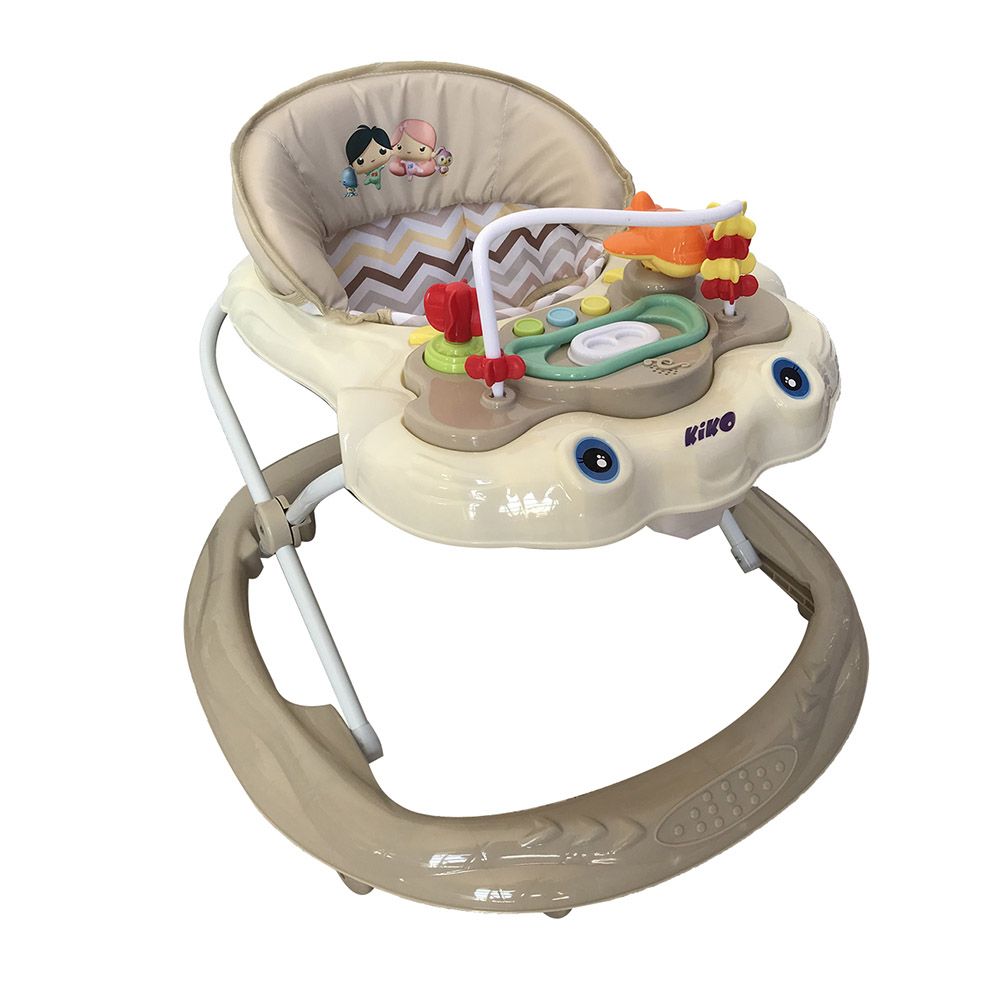 Kiko - 2300 Baby Walker With Toys - Beige