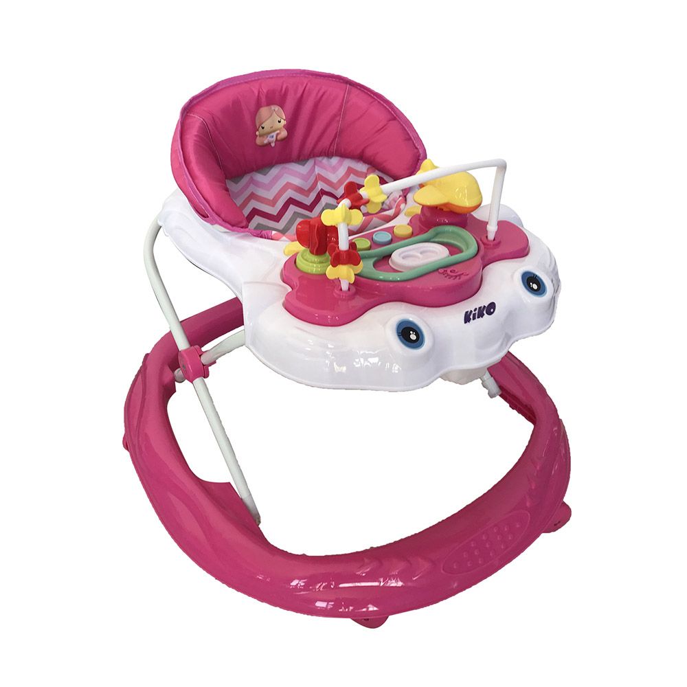 Kiko - 2300 Baby Walker With Toys - Pink