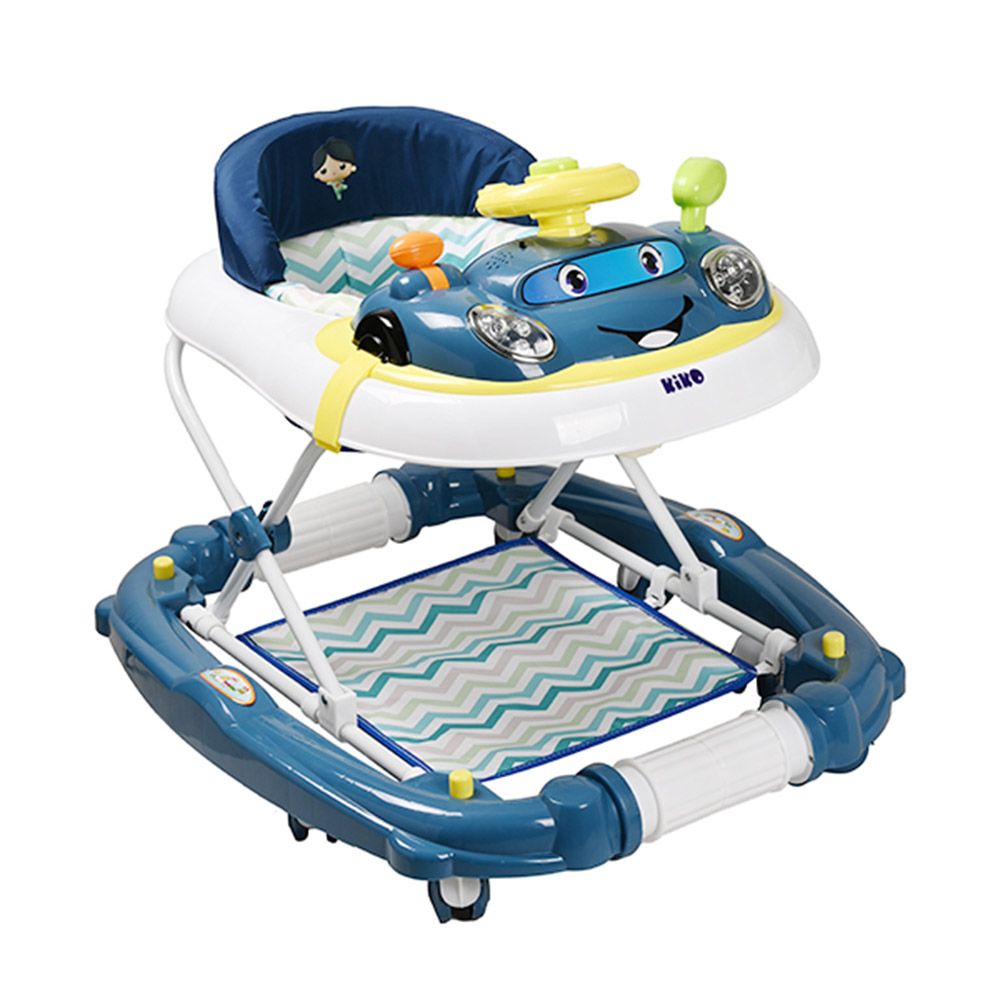 Kiko - 2308 Rocking Baby Walker With Toys - Blue