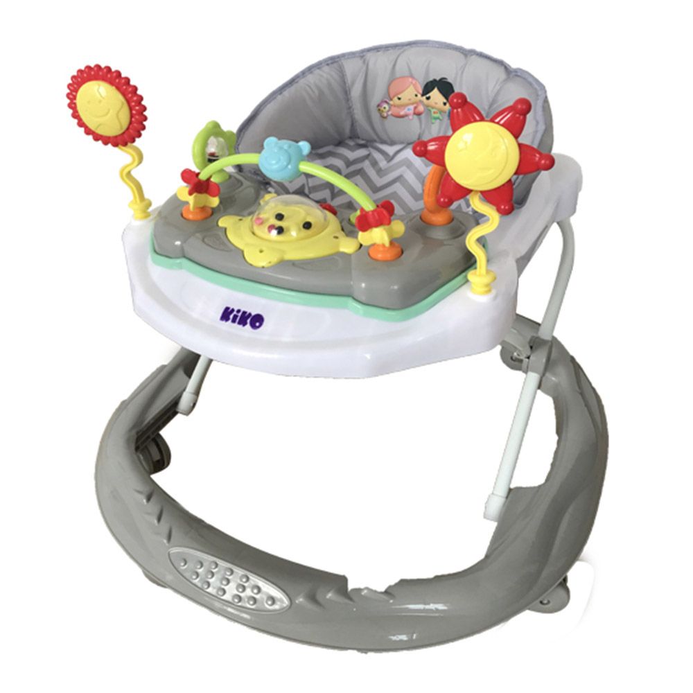 Kiko - Baby Walker With Toys 3930 - Grey