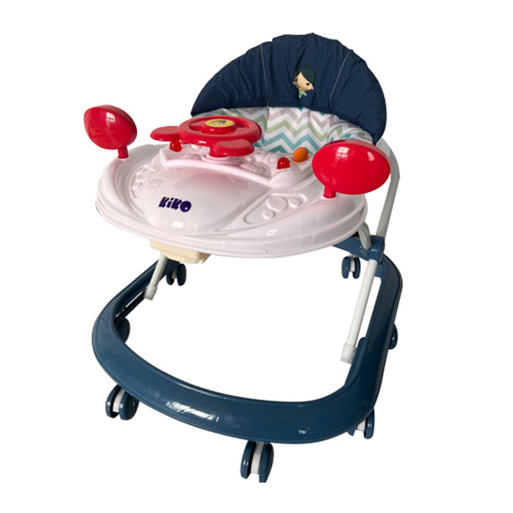 Kiko - 3004 Baby Walker With Toys - Blue
