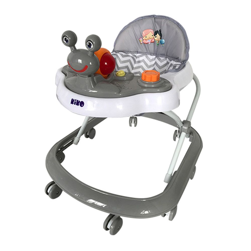 Kiko - Baby Walker With Toys 3005 - Grey