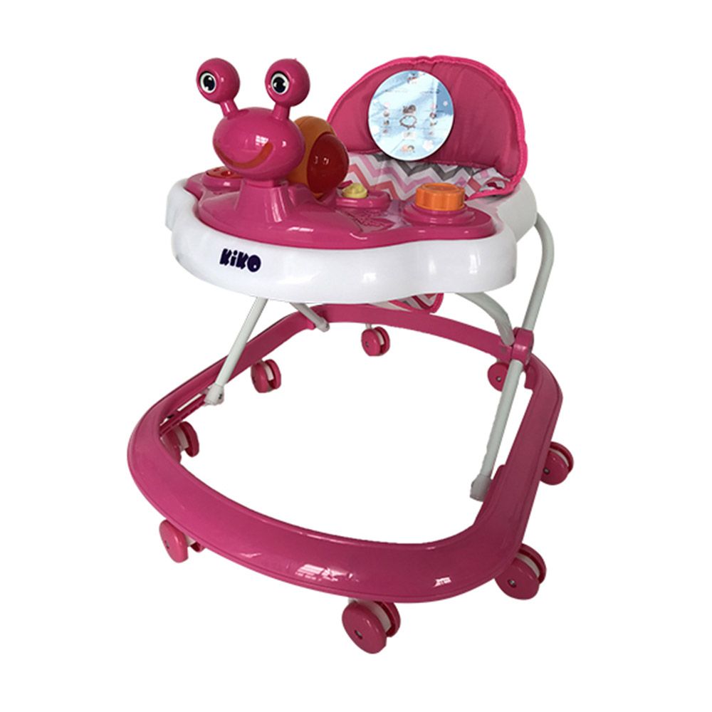 Kiko - Baby Walker With Toys 3005 - Pink