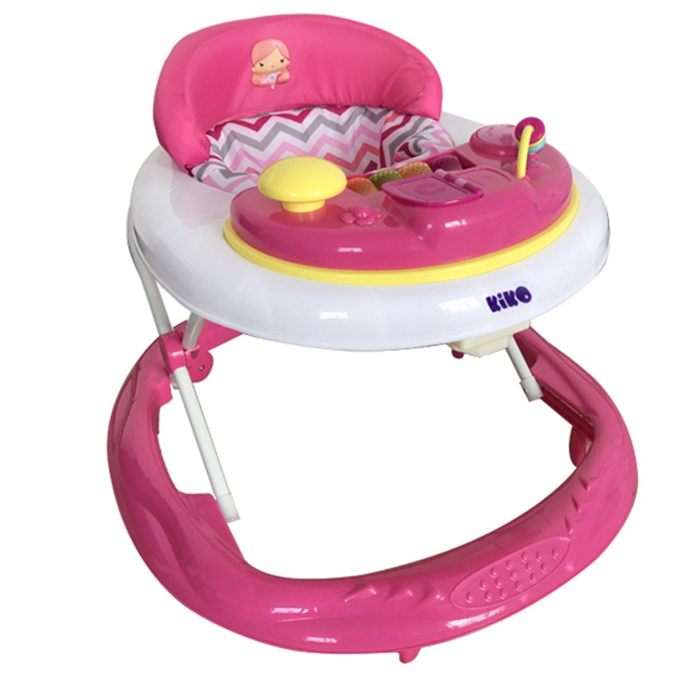 Kiko - 3090 Baby Walker With Toys - Pink