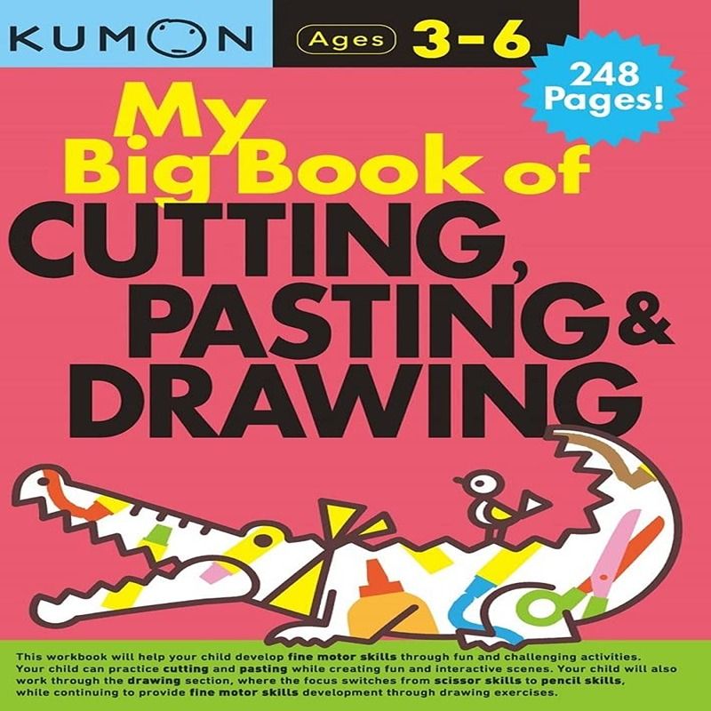 كتابي الكبير للقص واللصق والرسم