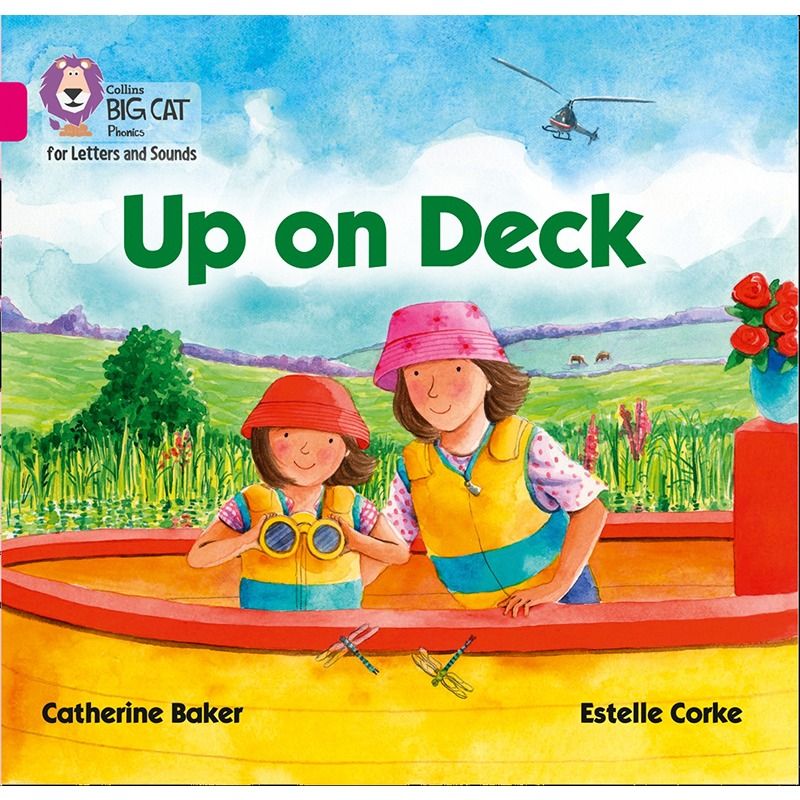 كتاب كولينز بيج كات فونيكس لحروف وأصوات - فوق السطح