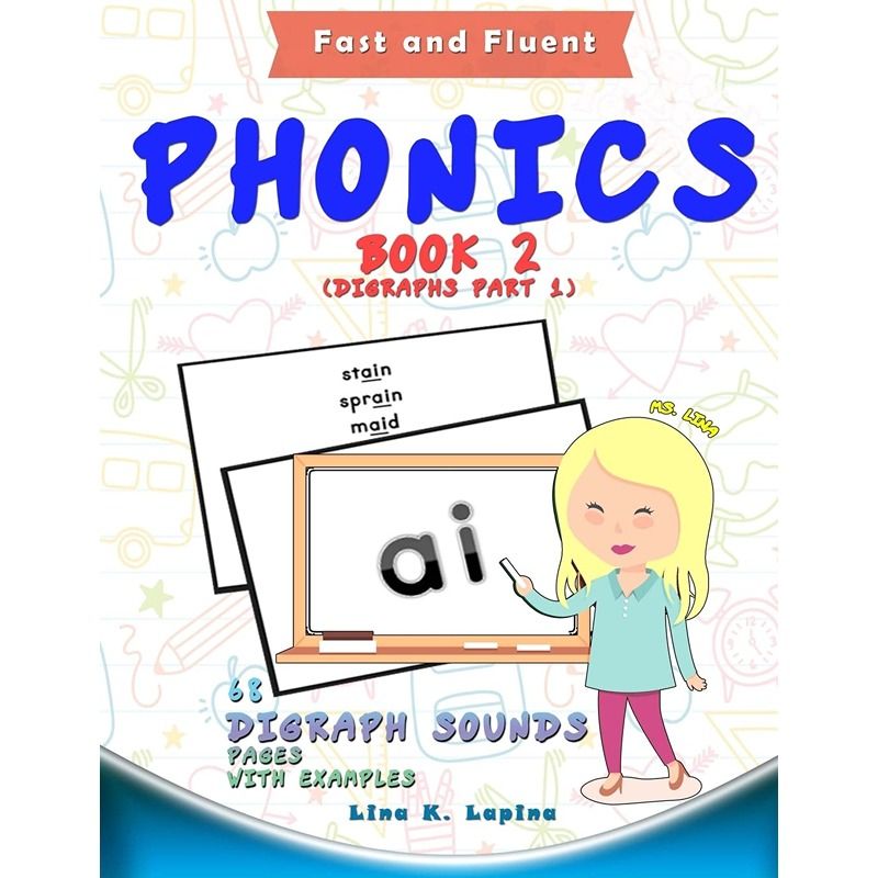 Phonics Flashcards Digraph Sounds: 68 Pcs