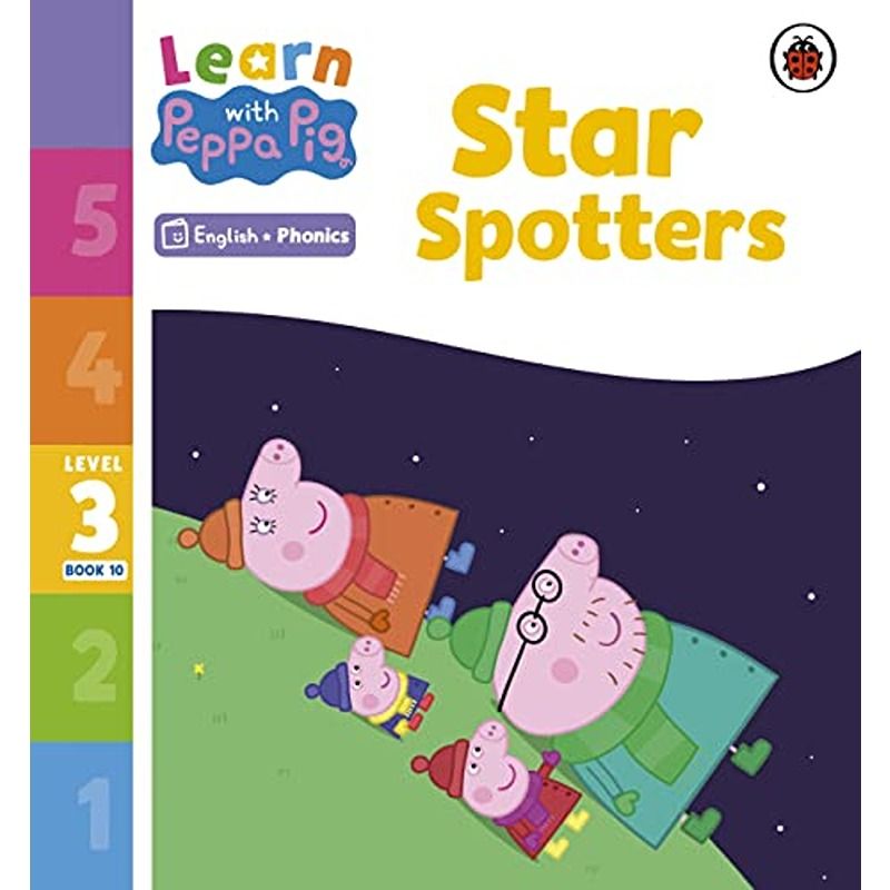 Learn With Peppa Pig Level 3 Book 10: Star Spotters Phonics Reader